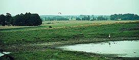 Landschaft in Ostpreußen.