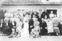 Die Hochzeit bei Wazinski 1939.